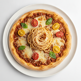 Spaghetti Pizza (klein)